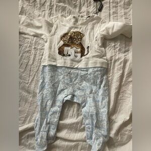 Dolce & Gabbana White Satin Top with Leopard Detail